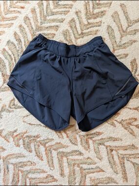 Lululemon Hotty Hot High-Rise Lined Short 2.5 True Navy